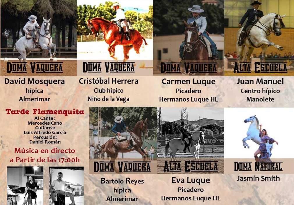 El barrio de Benejí organiza un espectáculo ecuestre para este domingo 26 de febrero
